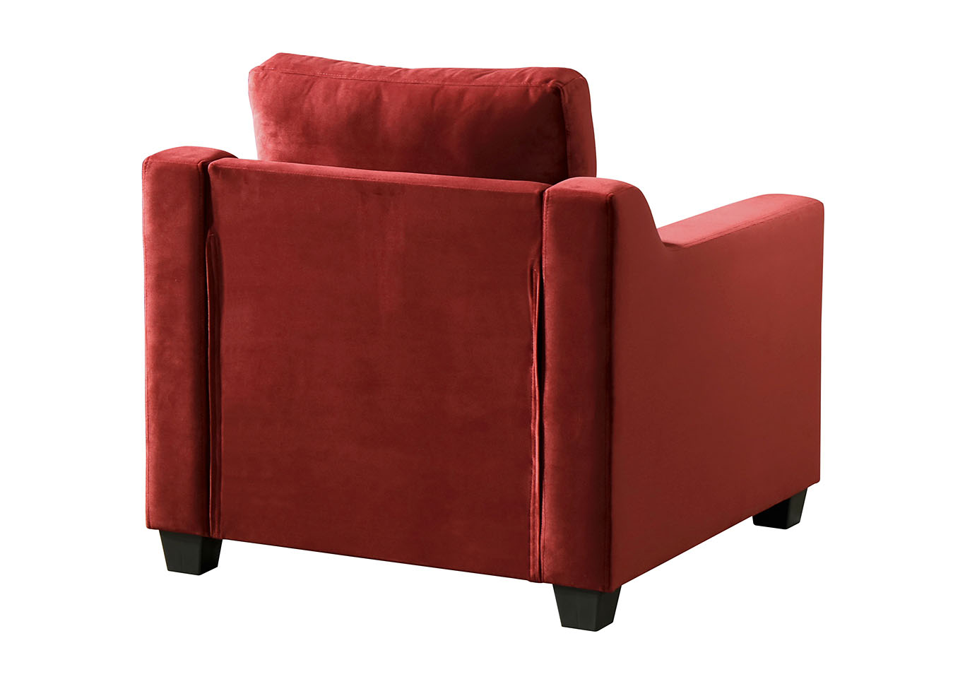 Ashley Burgundy Chair,Glory Furniture