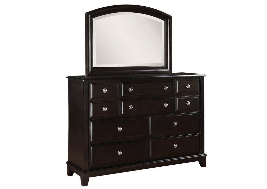 Cappuccino Dresser,Glory Furniture