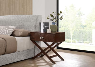 Image for Xavier Cappuccino Nightstand