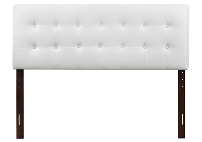 Image for White Upholstered Full Headboard