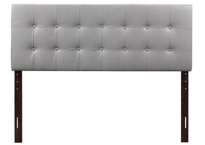 Image for Light Gray Upholstered Full Headboard