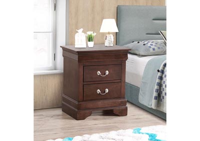 Image for Louis Phillipe Cappuccino Nightstand