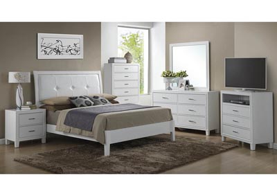 Image for White Dresser w/Mirror