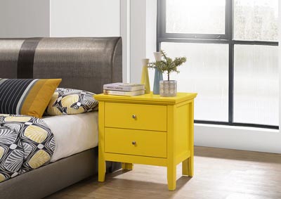 Image for Primo Yellow Nightstand