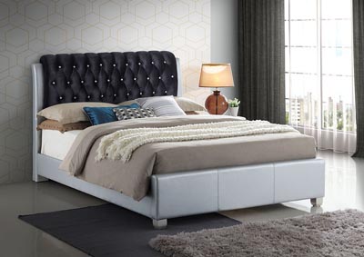 Image for Gray 2 Drawer Full Bed