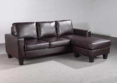 Image for Cappuccino Sofa Chaise