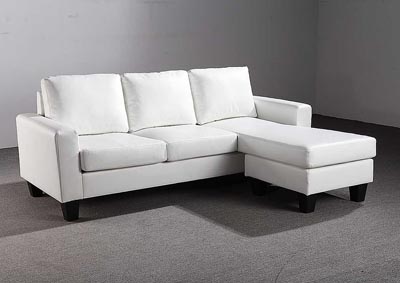 Image for White Sofa Chaise