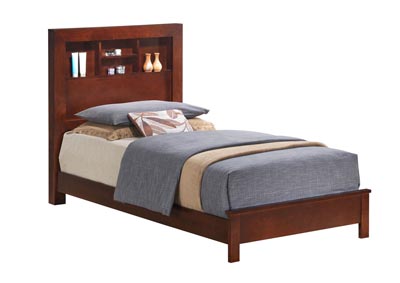 Image for Cherry Twin Bed w/ Bookcase Headboard