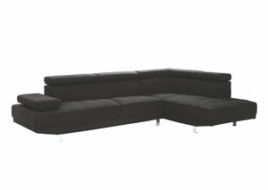 Image for Black Milan Sectional