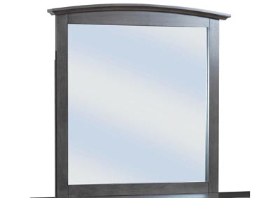Image for Gray Arched Dresser Mirror