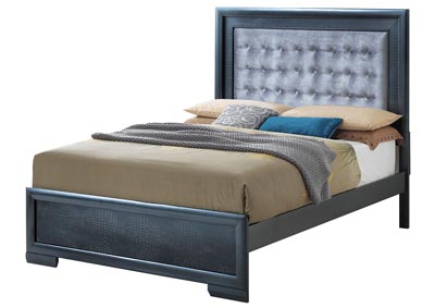 Image for Charcoal Full Panel Bed