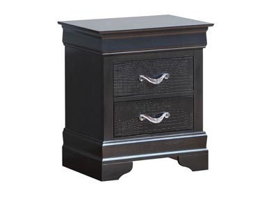 Image for Charcoal 2 Drawer Nightstand