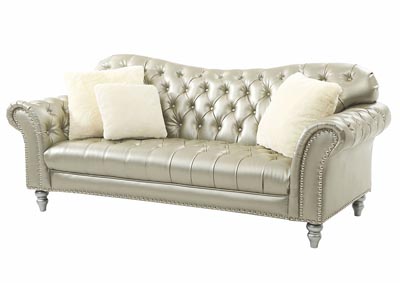Image for Gilver Faux Leather Sofa