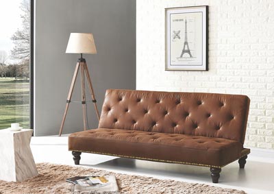 Image for Winchester Brown Convertible Sleeper Sofa