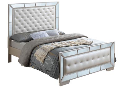 Image for Pearl Mirror Tile Frame Full Bed