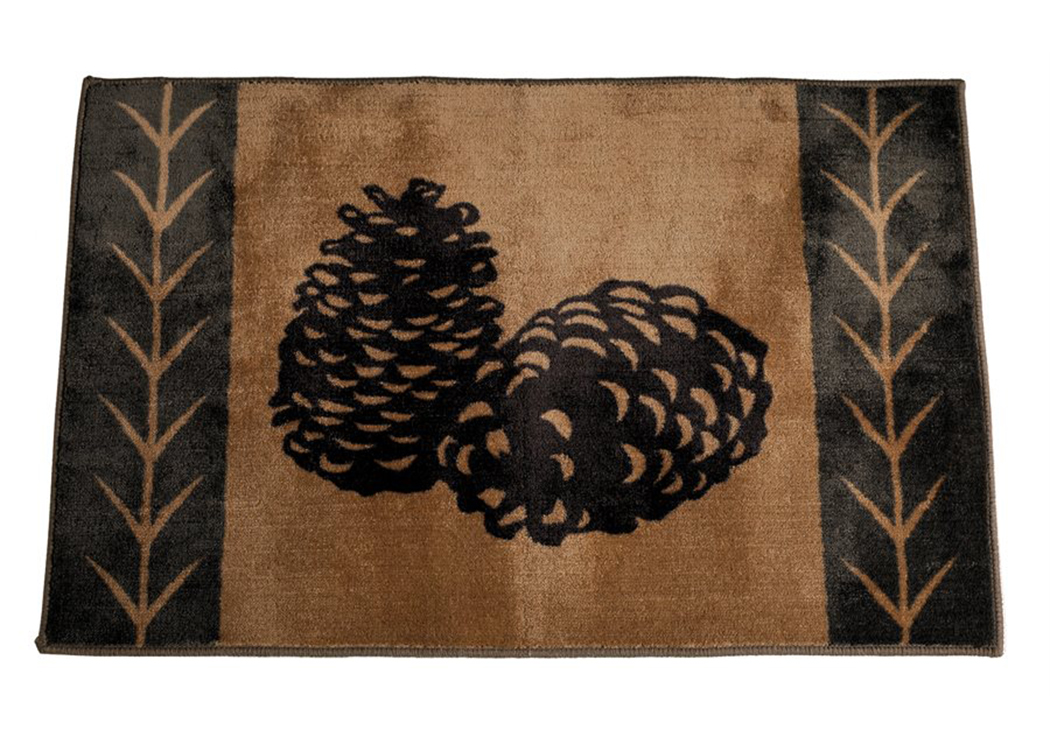 Pinecone Rug,Hi End Accents