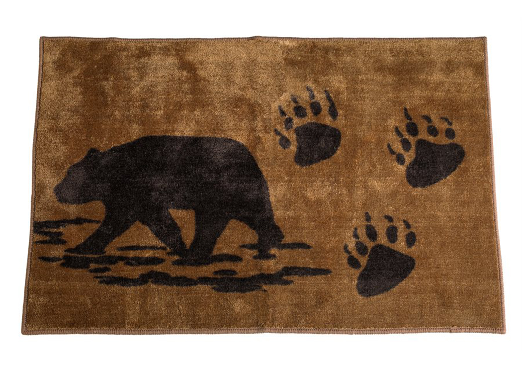 Brown Bear Rug,Hi End Accents