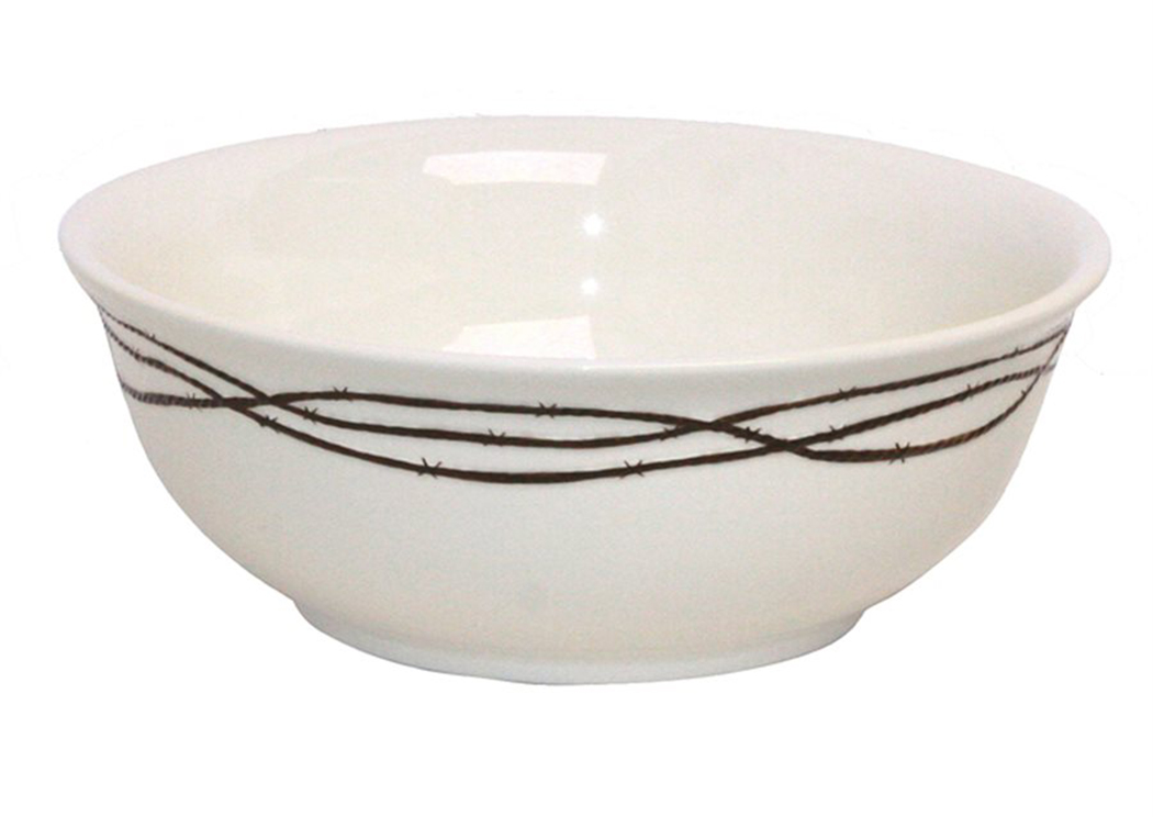 Barbwire Serving Bowl,Hi End Accents