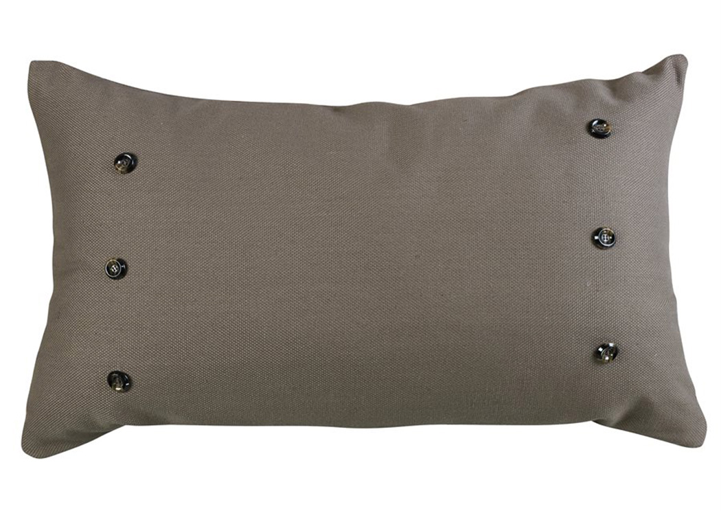 Piedmont Large Sepia Gray Pillow,Hi End Accents
