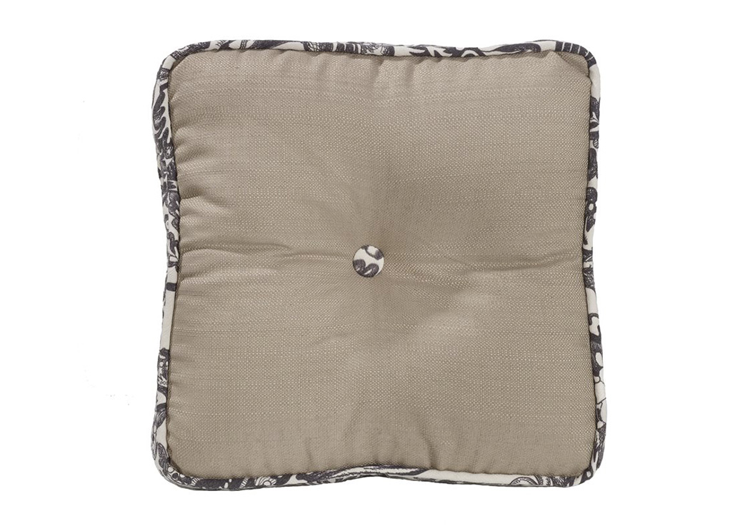 Augusta Button Boxed Pillow,Hi End Accents