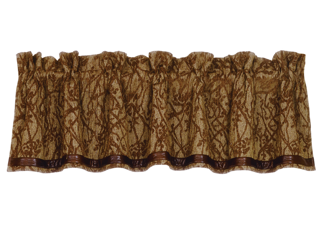 Highland Lodge Valance,Hi End Accents