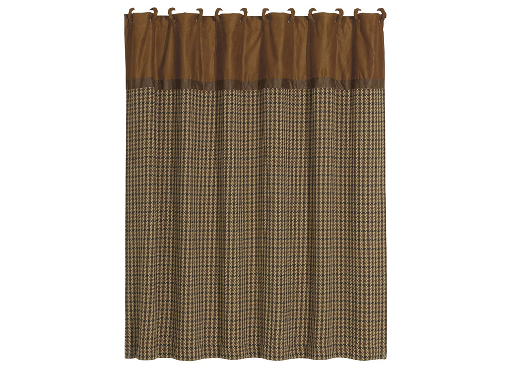 Crestwood Shower Curtain,Hi End Accents