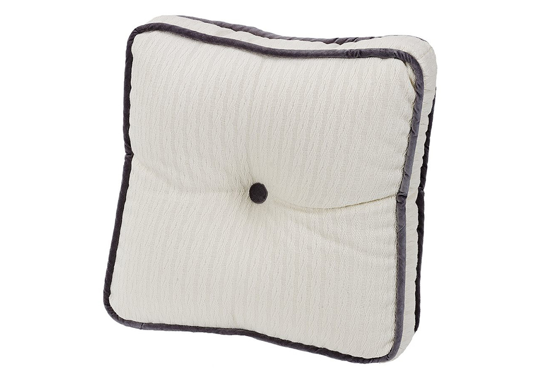 Whistler White Boxed Pillow,Hi End Accents