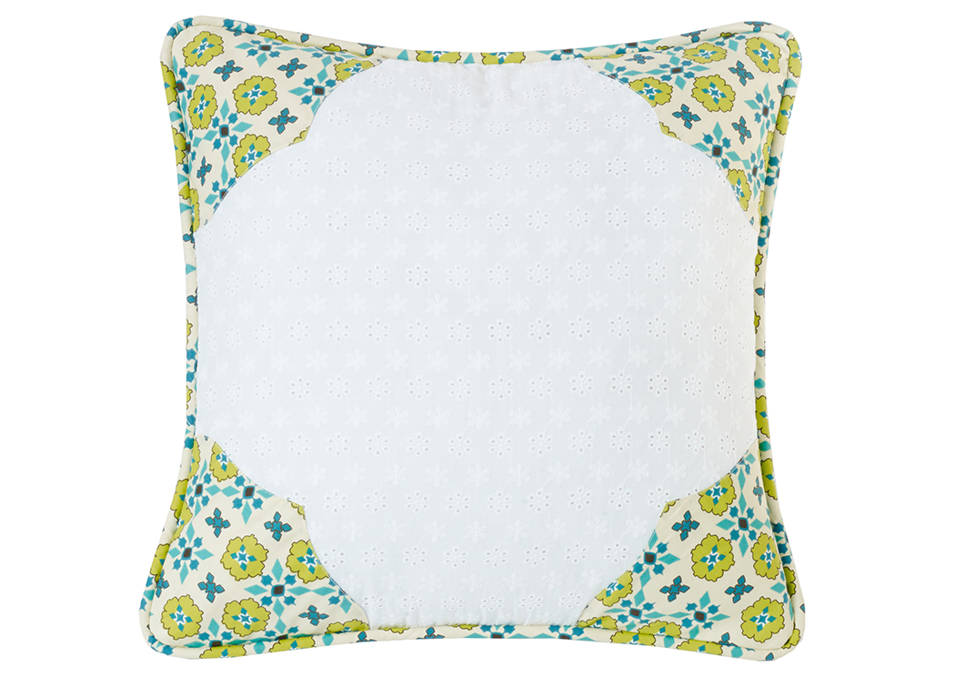 Salado Scalloped Edges Pillow,Hi End Accents