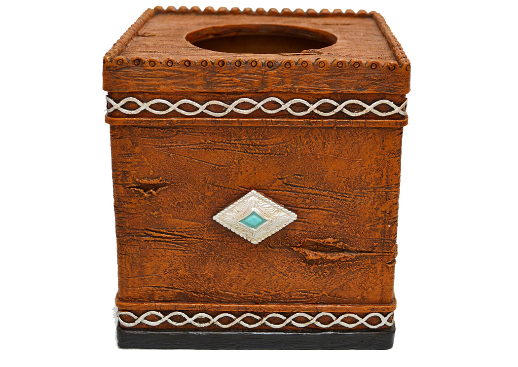 Navajo Tissue Box,Hi End Accents