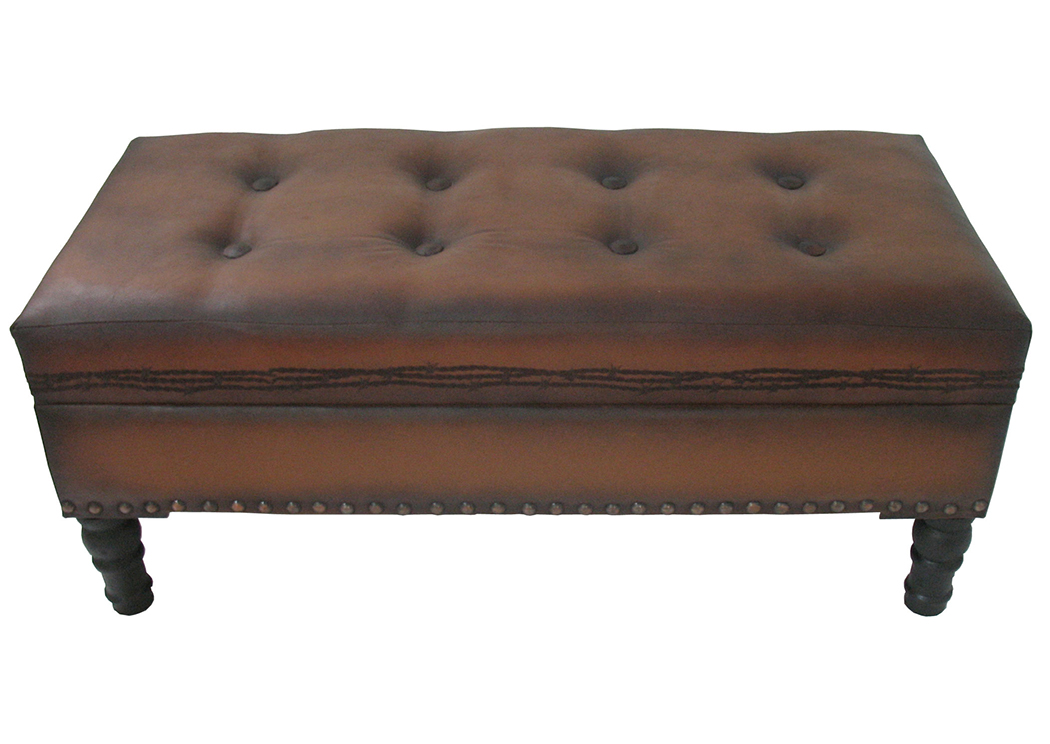 Barbwire Storage Trunk,Hi End Accents