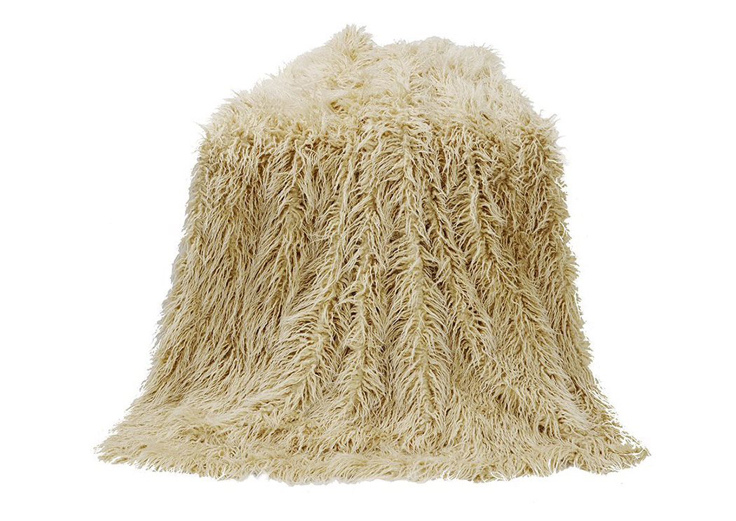 Mongolian Faux Fur Throw,Hi End Accents