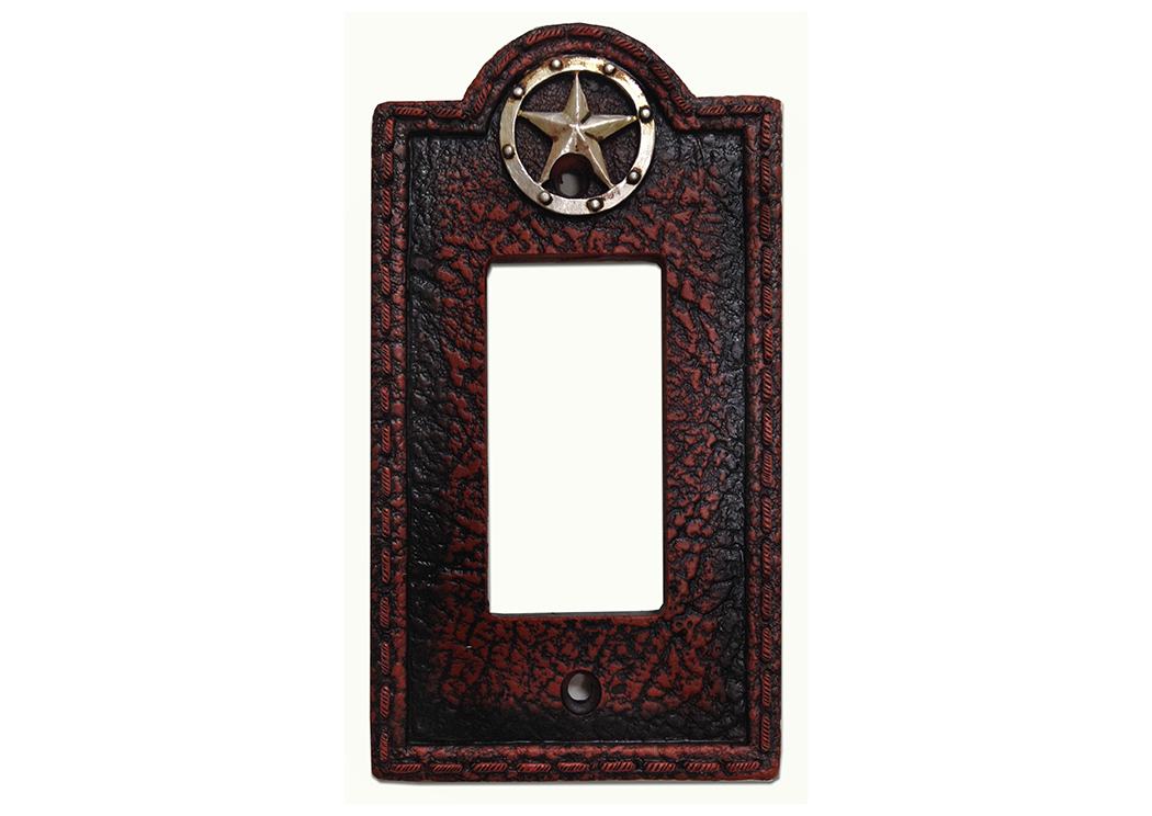 Lone Star Single Rocker Plate Cover,Hi End Accents