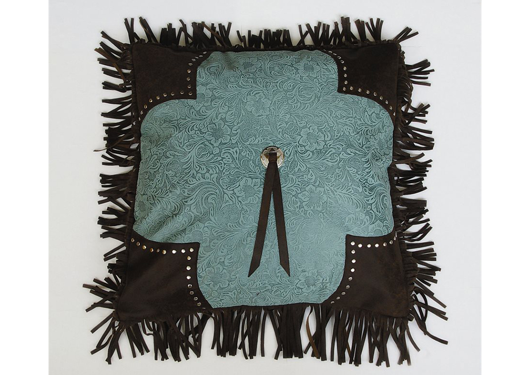Calhoun Scalloped Square Pillow,Hi End Accents