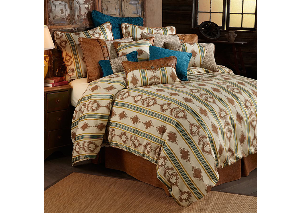 Alamosa 4 Pc Pattern Twin Bedding Set,Hi End Accents