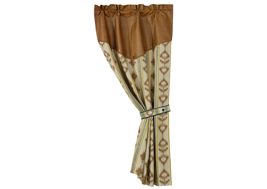 Alamosa Pattern Curtain, 48' x 48',Hi End Accents