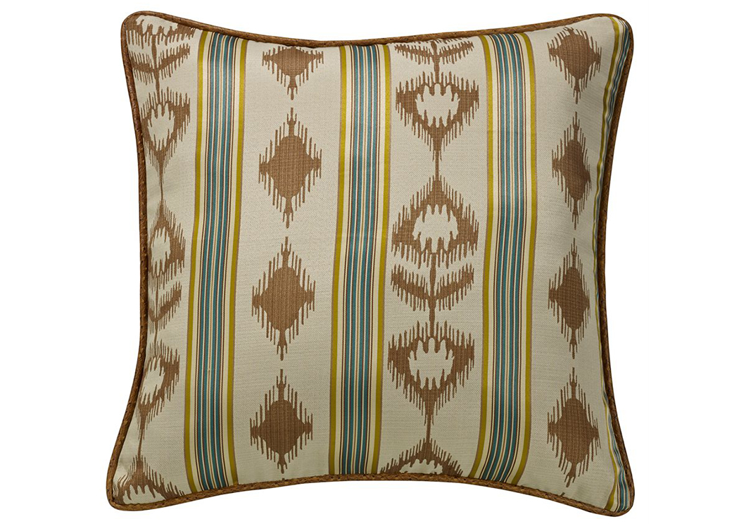 Alamosa Pattern Euro Sham,Hi End Accents