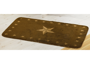 Image for Dark Chocolate Star Rug