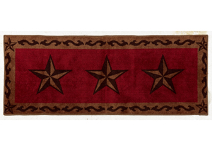 Image for Red Star Rug w/Border