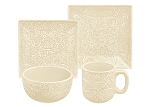 Image for Savannah Cream 16 Pc Dinnerware Set