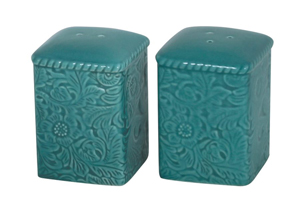 Image for Savannah Turquoise Salt & Pepper Shaker
