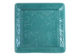 Image for Savannah Turquiose Serving Plate