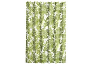 Image for Capri Fern Pattern Shower Curtain