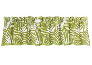 Image for Capri Fern Pattern Valance