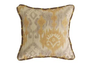 Image for Casablanca Gold & Gray Reversible Pillow