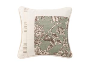 Image for Gramercy Floral Striped Square Pillow