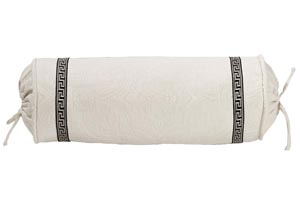 Image for Augusta Matelassé Neckroll w/Greek Key Trim