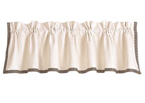 Image for Augusta Matelassé Valance w/Greek Trim