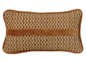 Image for Lexington Gold & Tan Rustic Small Oblong Pillows