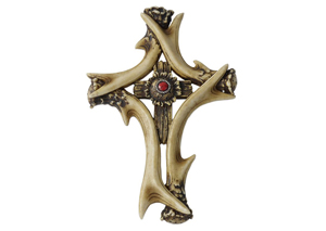 Image for Varies Red Antler Cross