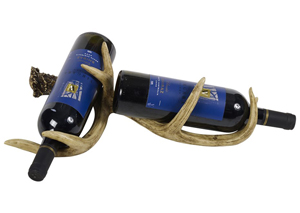 Image for Natural Antler Wine Bottle Holder